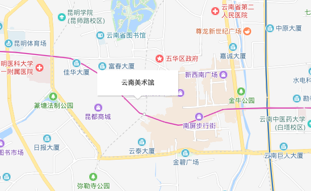 云南美术馆属于哪个省份哪个市？怎么去？