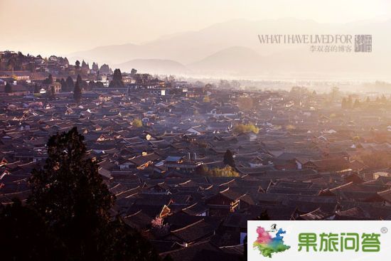 新浪旅游配图：大研古城的清晨 摄影：李双喜