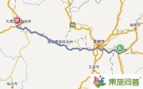 石林到大理石林到大理，多少公里？石林到大理火车直达没有？